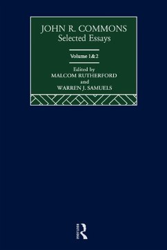 John R. Commons: Selected Essays (eBook, ePUB)
