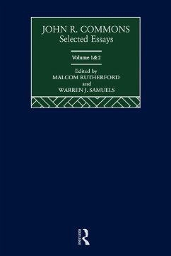 Cover John R. Commons: Selected Essays (eBook, ePUB)