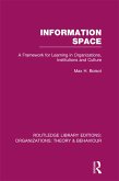Information Space (RLE: Organizations) (eBook, PDF)