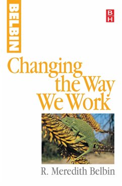 Changing the Way We Work (eBook, ePUB) - Belbin, R Meredith