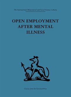 Open Employment after Mental Illness (eBook, ePUB)