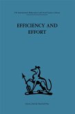 Efficiency and Effort (eBook, ePUB)