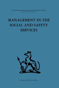 Management in the Social and Safety Services (eBook, ePUB)
