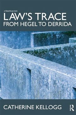 Cover Law's Trace: From Hegel to Derrida (eBook, ePUB)