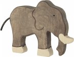 Holztiger 80147 - Elefant, Holz, Höhe: ca.14 cm
