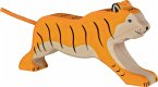 Holztiger 80135 - Tiger, laufend, Holz, Höhe: 8,5 cm
