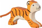 Holztiger 80137 - Tiger, klein, laufend, Holz, Höhe: 7 cm Holztiger 80137 - Tiger, klein, laufend, Holz, Höhe: 7 cm