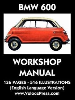 BMW 600 Limousine Factory Workshop Manual - Bmw