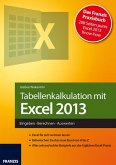Tabellenkalkulation mit Excel 2013 (eBook, PDF)