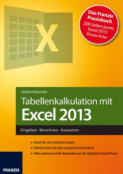 Tabellenkalkulation mit Excel 2013 (eBook, PDF) - Gießen, Saskia; Nakanishi, Hiroshi