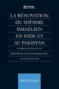 Cover La Renovation du Shi'isme Ismaelien En Inde Et Au Pakistan (eBook, PDF)