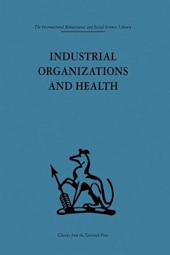 Industrial Organizations and Health (eBook, ePUB)