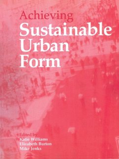 Cover Achieving Sustainable Urban Form (eBook, PDF)