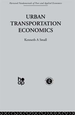 Cover Urban Transportation Economics (eBook, ePUB)