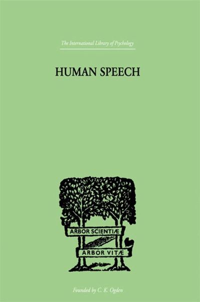 Human Speech (eBook, PDF)