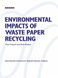 Environmental Impacts of Waste Paper... - Bild 1