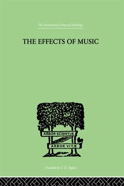 The Effects of Music (eBook, PDF) - Schoen, Max