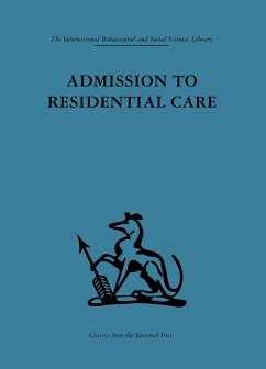 Cover Admission to Residential Care (eBook, PDF)