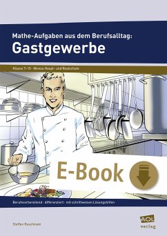 Mathe-Aufgaben aus dem Berufsalltag: Gastgewerbe (eBook, PDF) - Ruschinski, Steffen