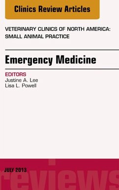 Cover Emergency Medicine, An Issue of Veterinary Clinics: Small Animal Practice (eBook, ePUB)