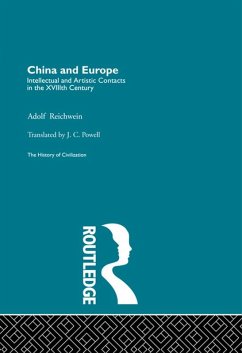 China and Europe (eBook, ePUB) - Reichwein, A.
