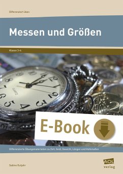 Messen und Größen - Klasse 3 und 4 (eBook, PDF) - Gutjahr, Sabine