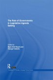 The Role of Governments in Legislative Agenda Setting (eBook, ePUB)