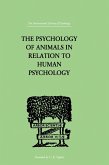 The Psychology of Animals in Relation to Human Psychology (eBook, ePUB)