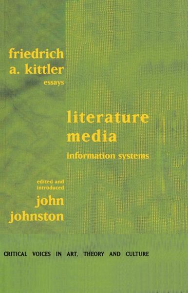 Literature, Media, Information Systems (eBook, PDF)