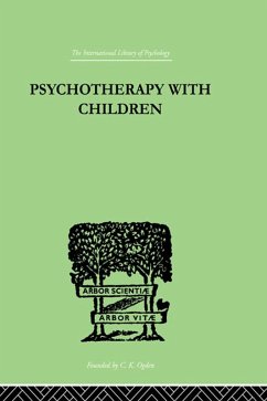 Cover Psychotherapy with Children (eBook, PDF)