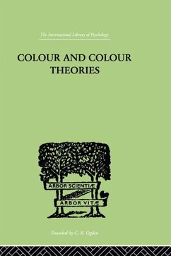Colour And Colour Theories (eBook, PDF) - Ladd-Franklin, Christine