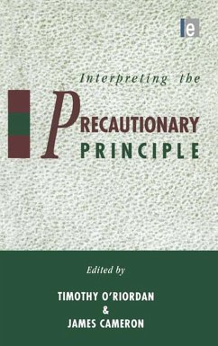 Cover Interpreting the Precautionary Principle (eBook, PDF)