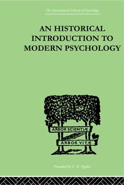 An Historical Introduction To Modern Psychology (eBook, PDF) - Murphy, Gardner