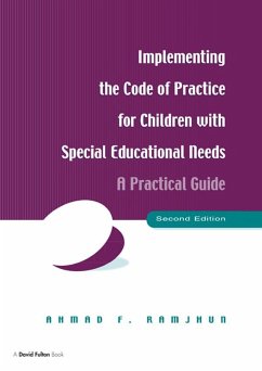 Implementing the Code of Practice for Children with Special Educational Needs (eBook, ePUB) - Ramjhun, Ahmad F.
