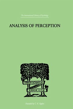 Cover Analysis Of Perception (eBook, ePUB)