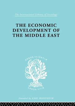 The Economic Development of the Middle East (eBook, ePUB) - Bonne, Alfred