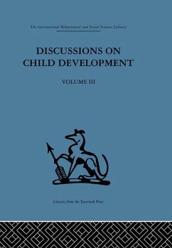 Discussions on Child Development (eBook, ePUB)
