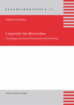 Linguistik des Russischen. Grundlagen der formal-funktionalen Beschreibung - Lehmann, Volkmar