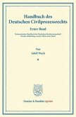 Handbuch des Deutschen Civilprozessrechts.