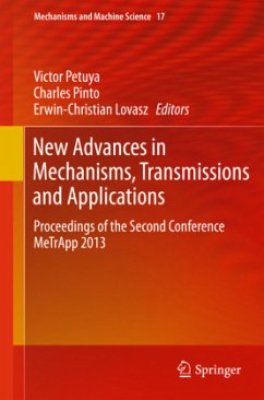 New Advances in Mechanisms, Transmissions and Applications