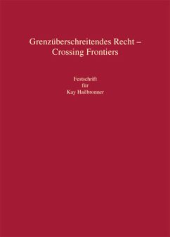 Cover Grenzüberschreitendes Recht. Crossing Frontiers