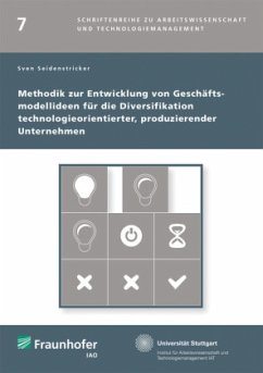 Methodik zur Entwicklung von Geschäftsmodellideen für die Diversifikation technologieorientierter, produzierender Unternehmen - Seidenstricker, Sven