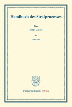 Handbuch des Strafprozesses. Cover Handbuch des Strafprozesses.