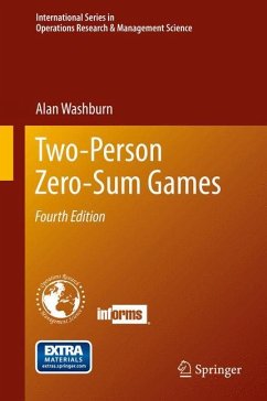 Two-Person Zero-Sum Games - Washburn, Alan
