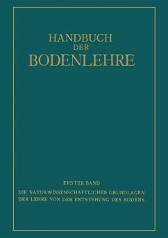 Die Naturwissenschaftlichen Grundlagen der Lehre von der Entstehung des Bodens - Blanck, E.;Fesefeldt, NA;Giesecke, NA