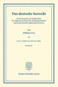 Das deutsche Seerecht - Lewis, William