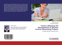 Factors Affecting the Management of Women Income Generating Projects