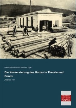 Die Konservierung des Holzes in Theorie und Praxis
