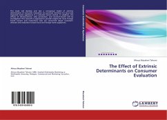 The Effect of Extrinsic Determinants on Consumer Evaluation
