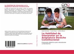 La Habilidad de Interpretar en la Asignatura Derecho Constitucional